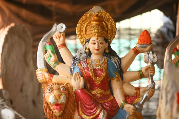 Sculpture Goddess Durga — Fotografia de Stock