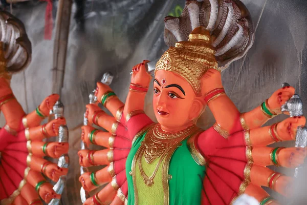 Sculpture Goddess Durga — Foto Stock