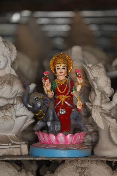 Sculpture Goddess Durga — Stock Photo, Image