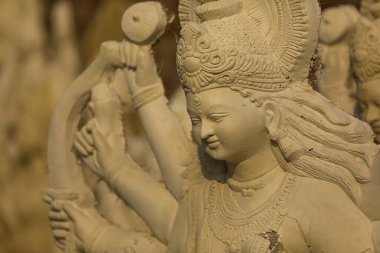 Sculpture of goddess durga