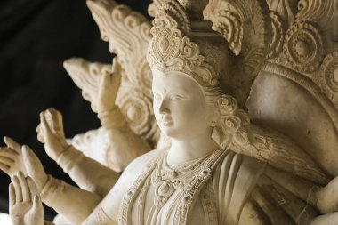 Sculpture of goddess durga