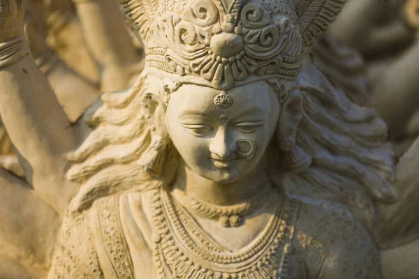 Navratri, Sculpture of goddess durga