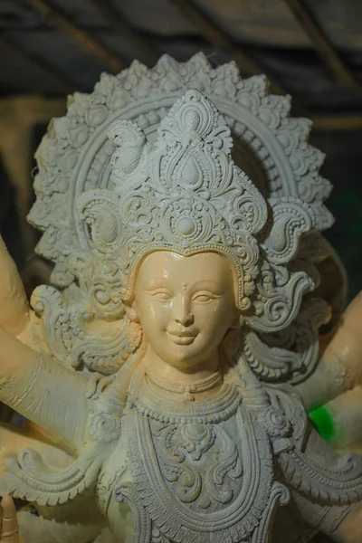 Navratri Sculpture Goddess Durga — стокове фото