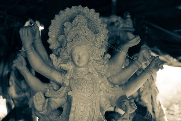 Sculpture Goddess Durga — Photo