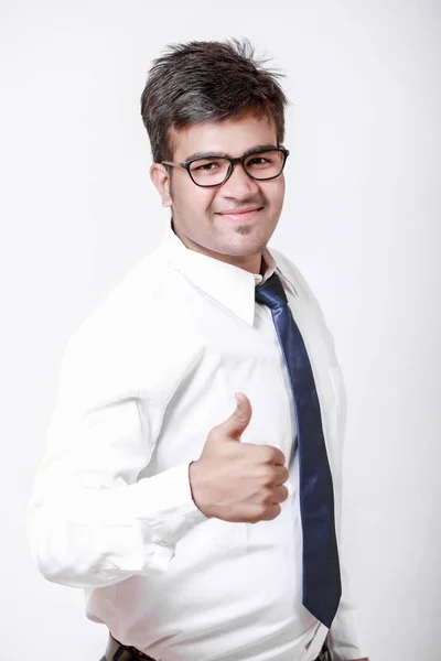 Young Indian Handsome Business Man — Stockfoto