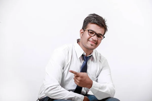 Young Indian Handsome Business Man — Stockfoto