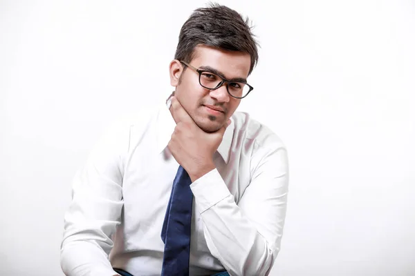 Young Indian Handsome Business Man — Zdjęcie stockowe