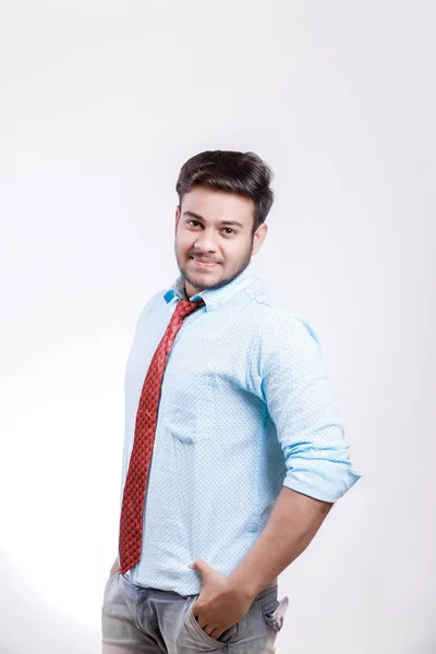 Young Indian Asian Businessman Official Look — Foto Stock
