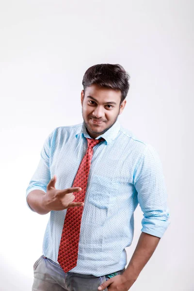 Young Indian Asian Businessman Official Look — Stockfoto