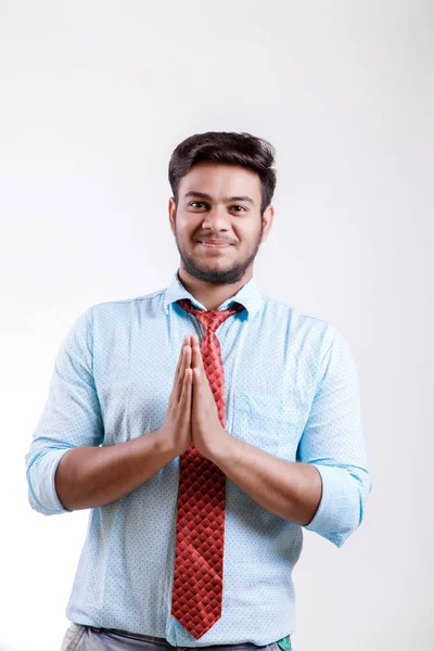 Young Indian Asian Businessman Official Look — Stockfoto