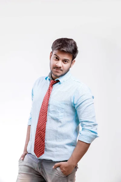 Young Indian Asian Businessman Official Look — Foto Stock