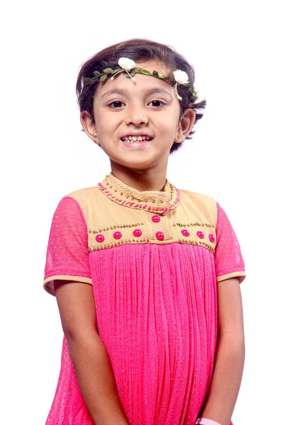 Cute Indian Girl Child — 스톡 사진