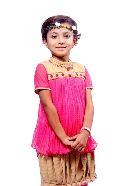 Cute Indian Girl Child — Foto de Stock