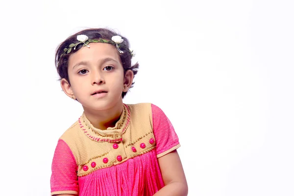 Cute Indian Girl Child — 图库照片