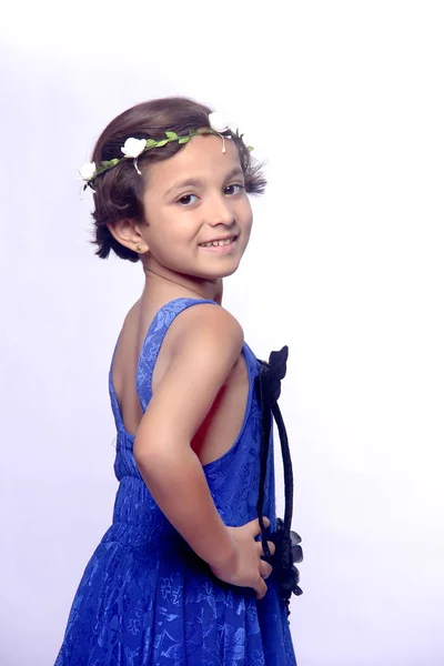 Cute Indian Girl Child — Stockfoto
