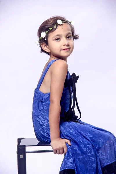 Cute Indian Girl Child — Stockfoto