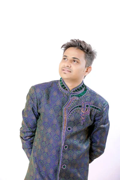 Indian Male Model Ethnic Wear — Photo