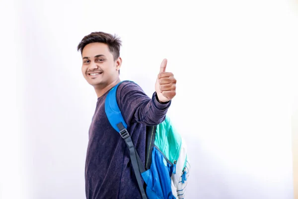 Indian Collage Student Bag — Foto de Stock