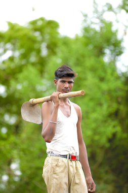 worker work in farm.