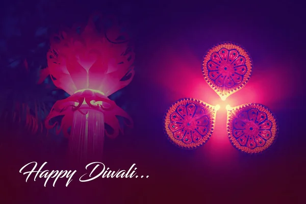 Ινδική Φεστιβάλ Diwali Λαμπτήρα — Φωτογραφία Αρχείου