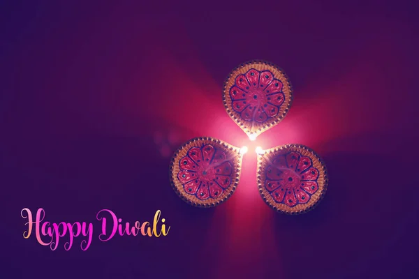 Indische Festival Diwali Lampe — Stockfoto