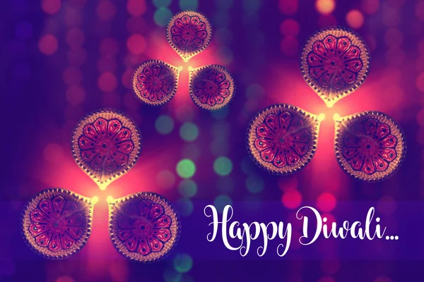 Indiase Festival Diwali Lamp — Stockfoto