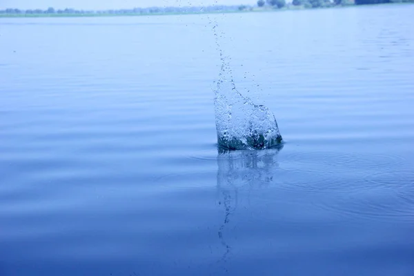 Індійська Річкова Вода Сплеск — стокове фото