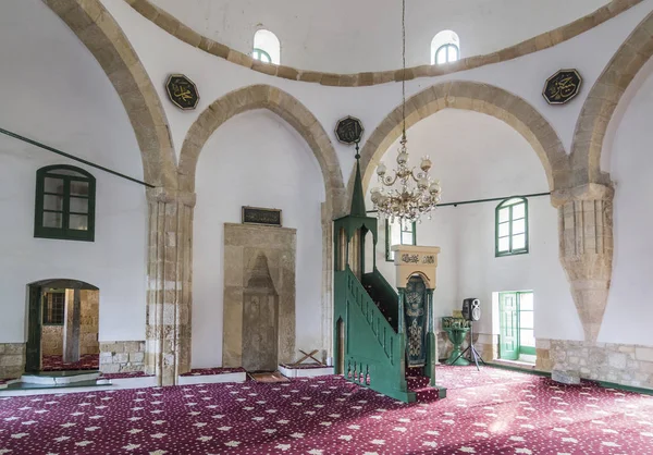 Siprus Larnaca - Hala Sultan Tekke interior masjid — Stok Foto