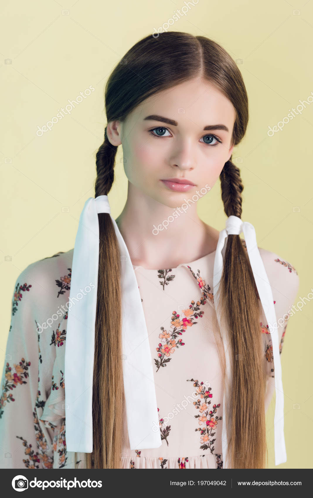 Non Nude Teen Girls In Pigtails