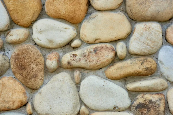 Mooie Stenen Muur Textuur Volledige Frame Achtergrond — Stockfoto