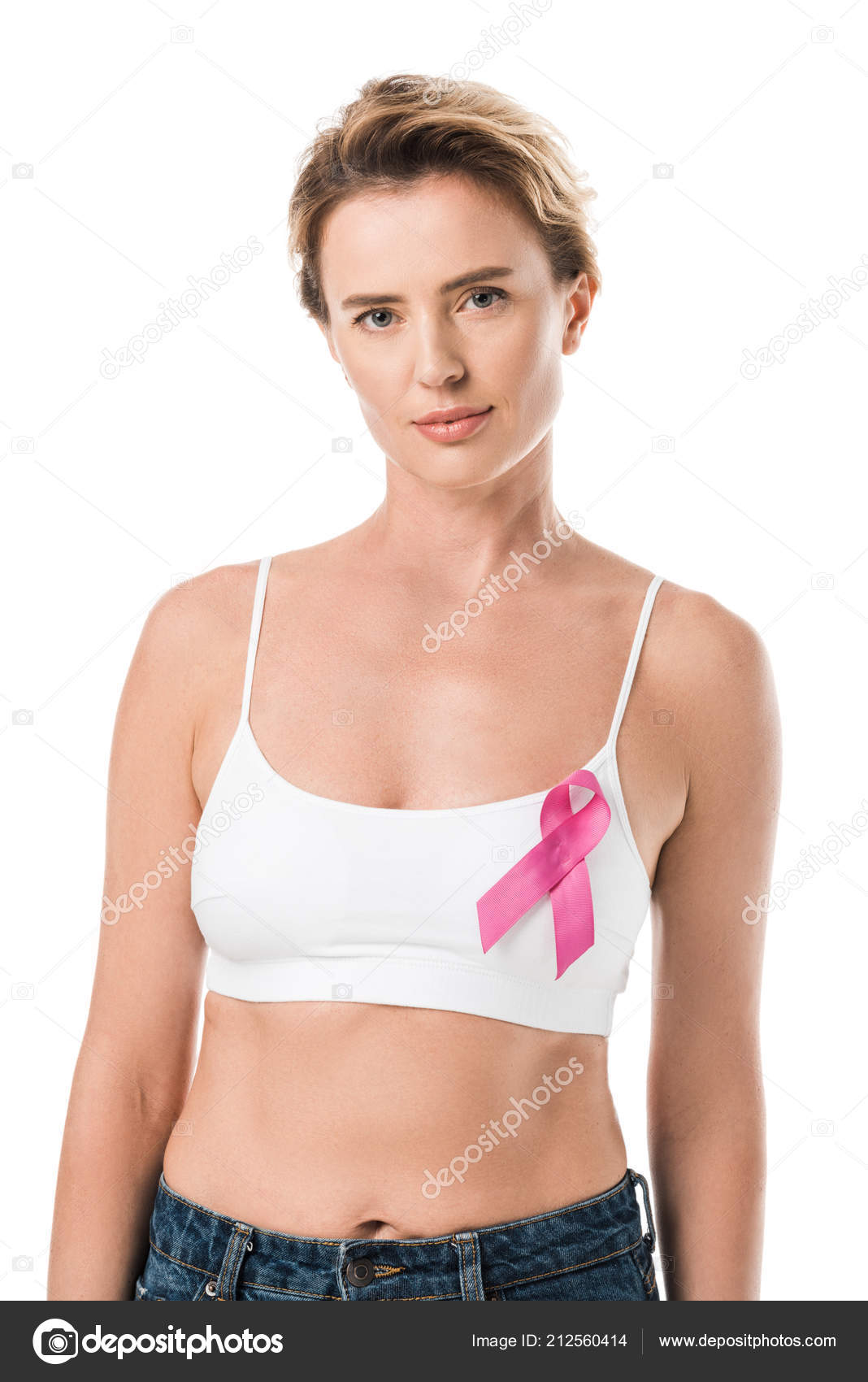 зрелая раком в трусиках