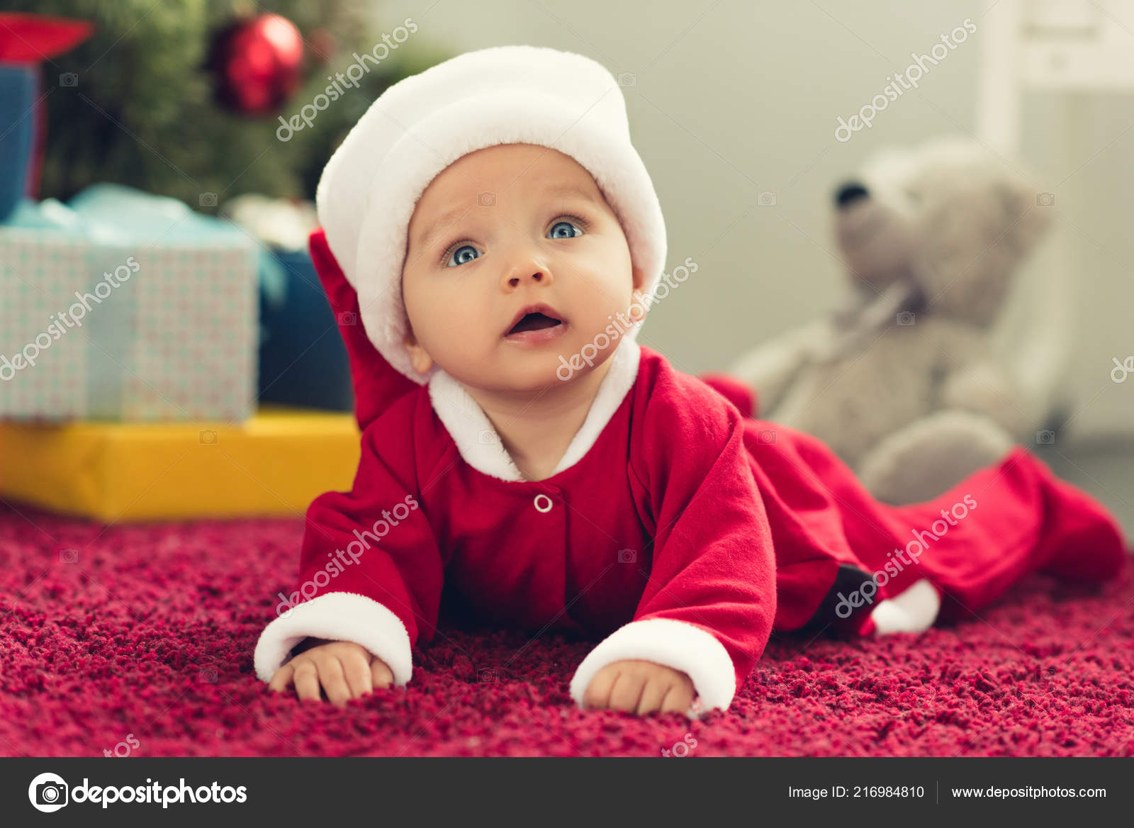 santa suit baby