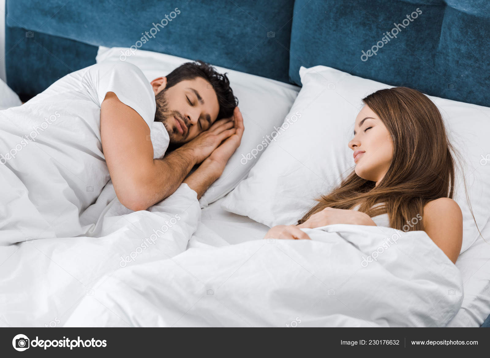 Attractive Young Couple Sleeping Together Morning Stock Photo Image By C Andrewlozovyi Attractive Young Couple Sleeping Together Morning Stock Photo Image By C Andrewlozovyi