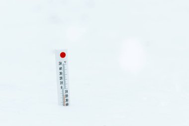 gösterilen beyaz izole sıcaklık termometre