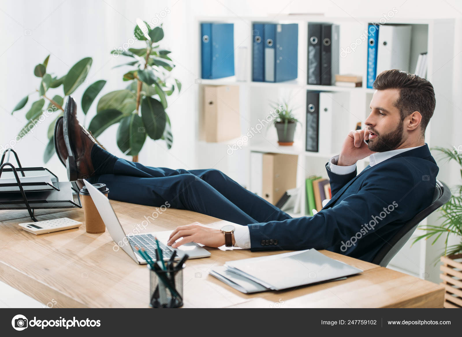 Legs on desk online