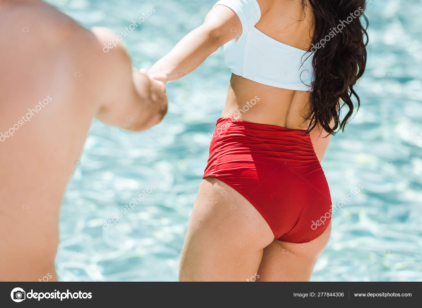 Ass Beach Bikini Booty Butt Lay Pool Sun