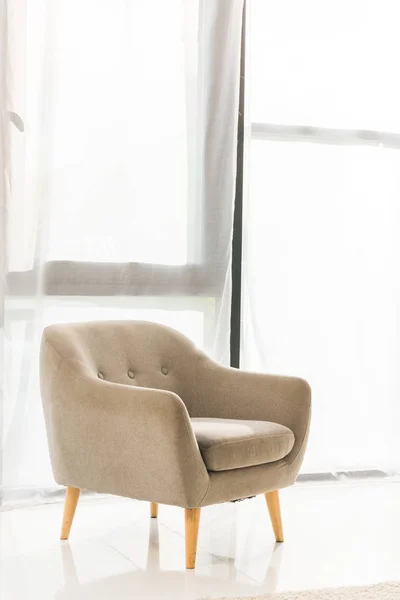 Armchair in modern living room, minimalistic concept — Stock Photo