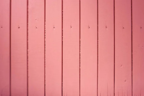 Текстура рожевих дерев'яних дощок, повний фон рамки — стокове фото