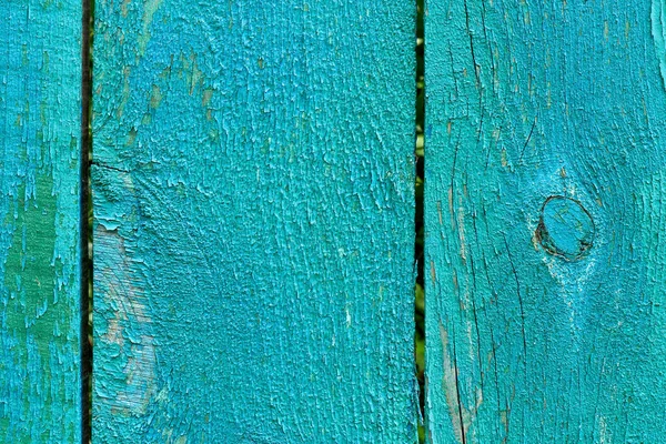 Vieux bleu altéré texture en bois, fond plein cadre — Photo de stock