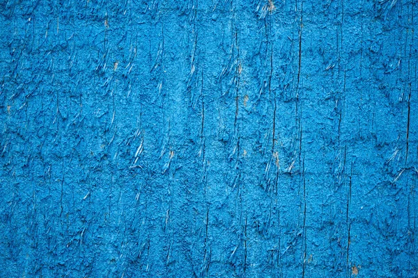 Velho azul brilhante resistiu fundo de madeira — Fotografia de Stock