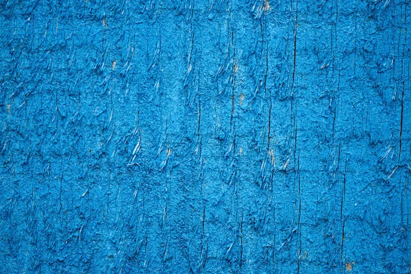 Vieux fond en bois patiné bleu vif — Photo de stock