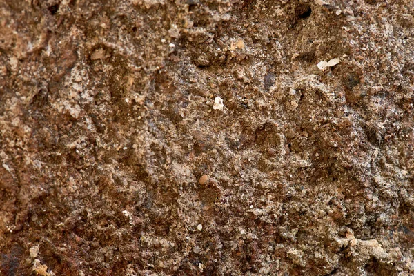 Close-up view of old brown weathered wall texture — Stock Photo