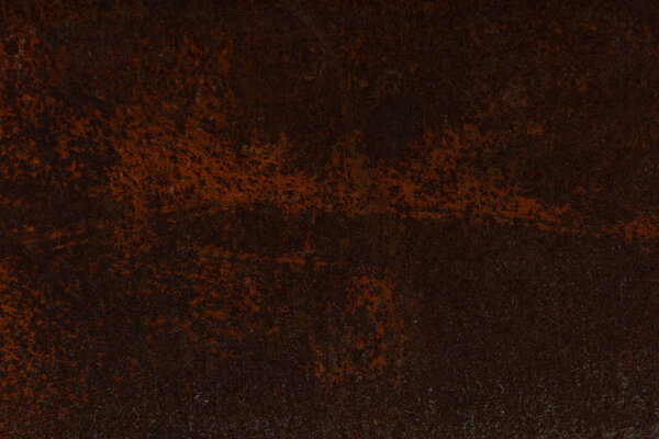 dark brown aged rusty metal textured background 
