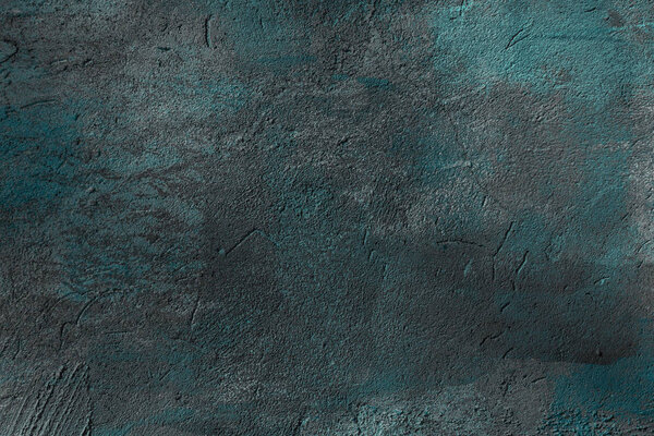 close-up view of dark rough wall textured background 