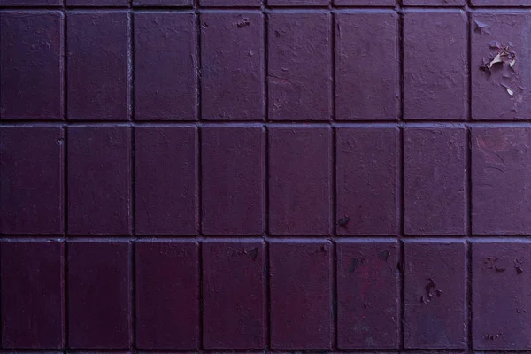 Old Weathered Purple Brick Wall Background — Free Stock Photo