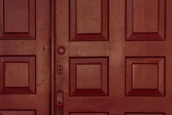 Old Dark Brown Wooden Doors Background — Stock Photo, Image