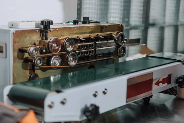 Details der professionellen Kaffeemaschine — Stockfoto