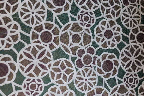 Full frame background of beautiful decorative floor — Stock Photo