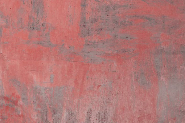 Cadre complet de vieux fond en béton gris et rouge altérés — Photo de stock