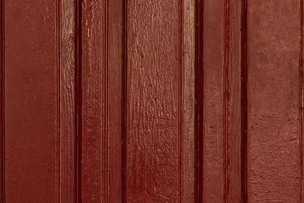 Close-up view of dark brown textured wooden background — Stock Photo